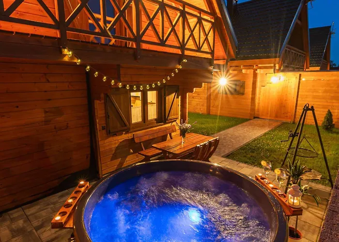 Gorczanski Zakatek - Jacuzzi בקתה *